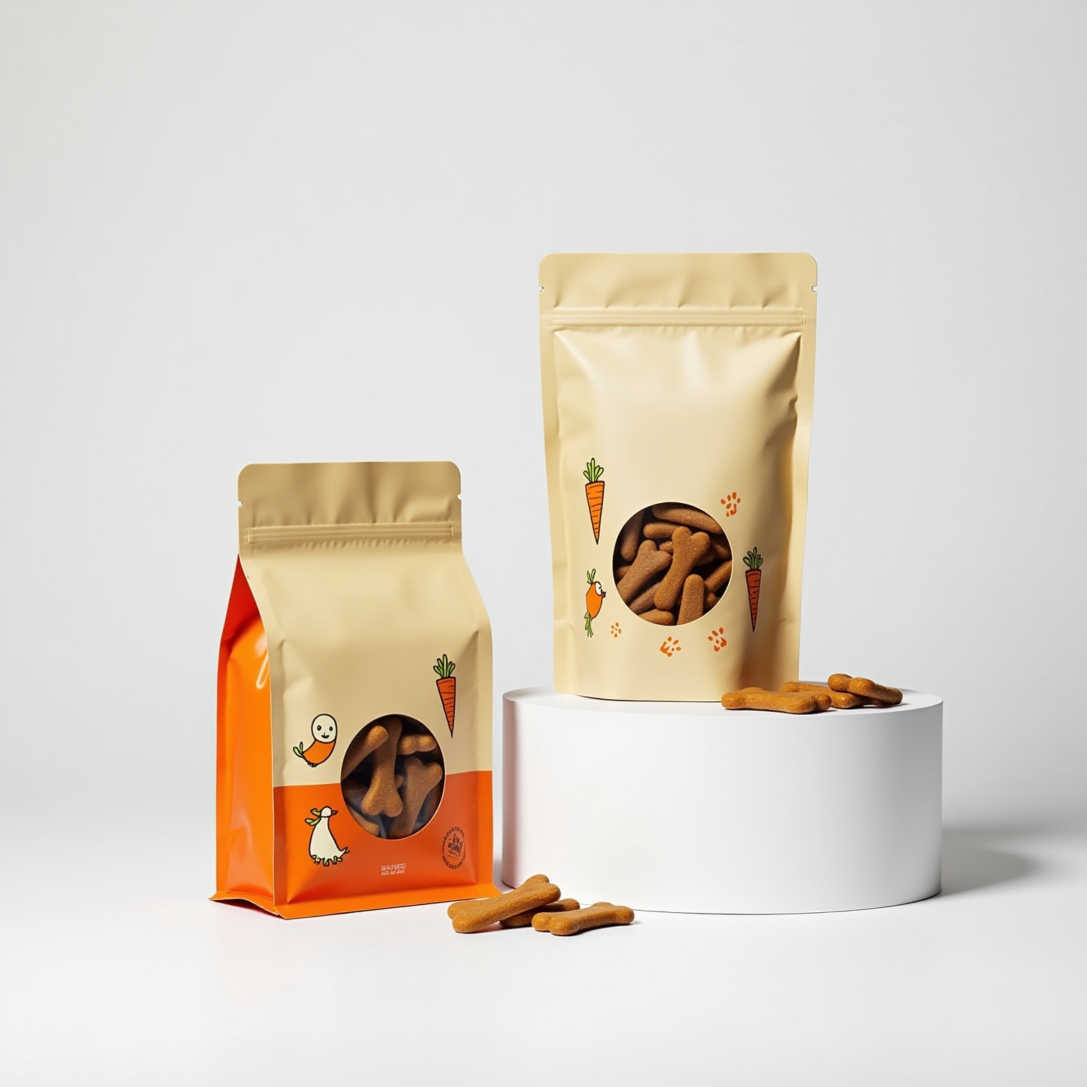 Biscoitos Crocantes Frango & Cenoura 250g