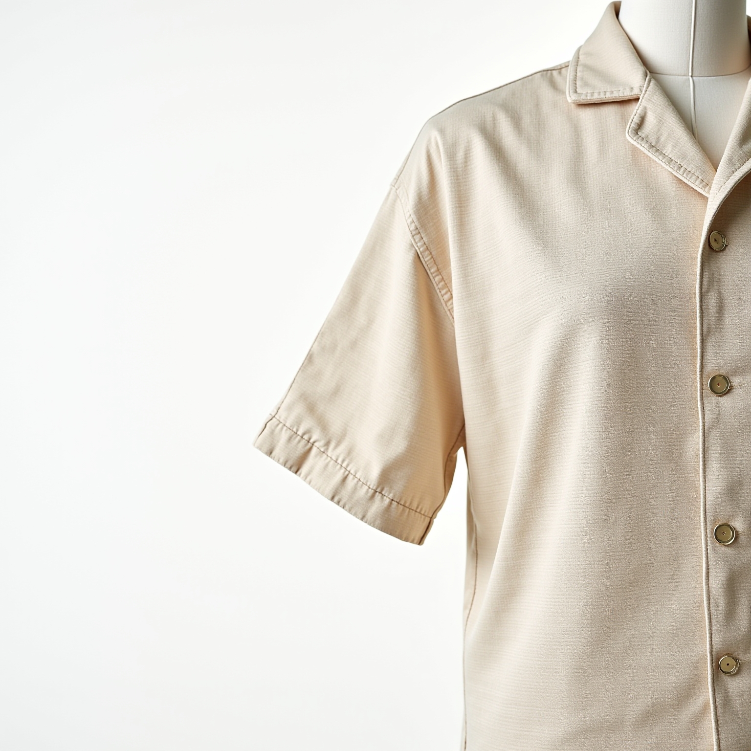 Camisa Saída de Praia Masculina Linho Leve